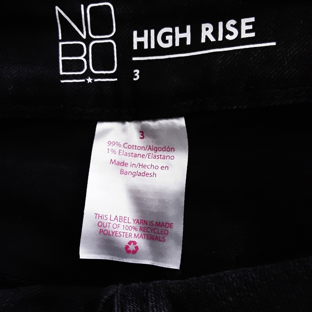 NoBo black denim shorts - Picture 4 of 4